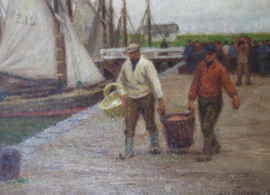 Edgar Farasyn (1858-1938) vissershaven haven Brugge-Zeebruge