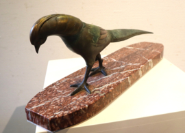 Art Deco sculptuur fazant