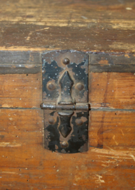 Houten kistje met opdruk