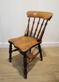 Set van 4 antieke Windsorstoelen