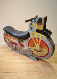 Vintage houten kermis motor