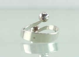 Vintage zilveren ring, Erik Granit Finland 1972