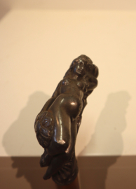 Antieke Art Nouveau wandelstok