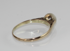 Gouden ring met parel, jaren '30