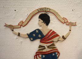 Antieke tuimelaar Lady Liberty