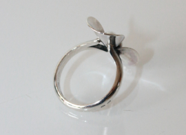 Vintage zilveren ring Deens design Niels Erik From (1908-1986)