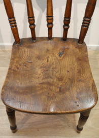 Set van 6 antieke Windsorstoelen