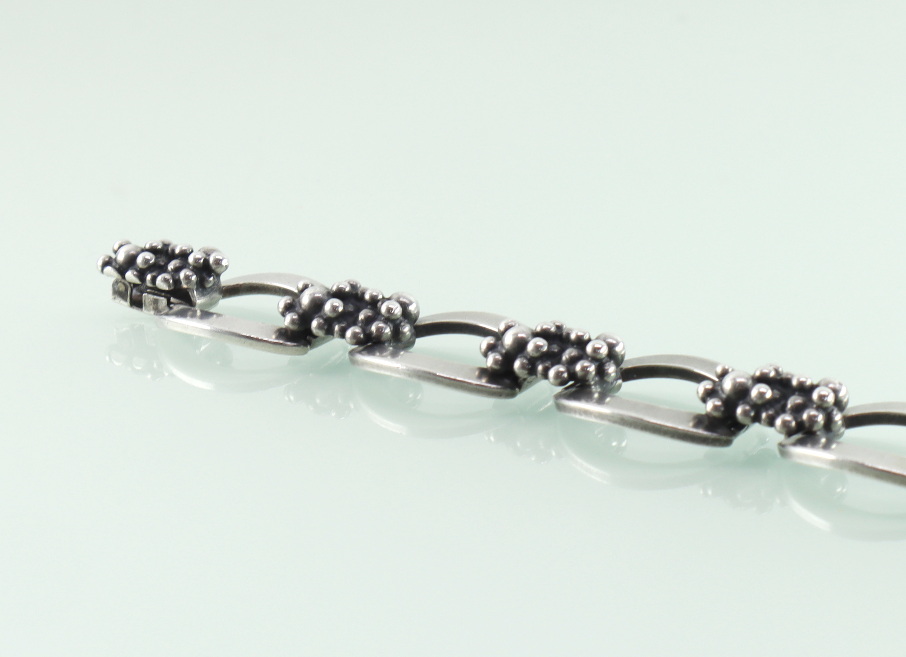 Vintage zilveren design armband Franz Scheurle 1969/1970