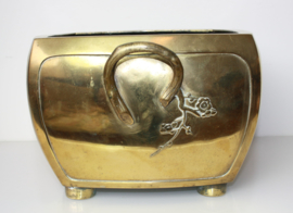 Antieke Japanse bronzen Cachepot