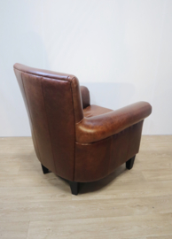 Lederen fauteuil