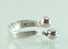 Vintage zilveren ring, Erik Granit Finland 1972