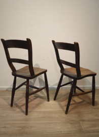 Set antieke Windsor stoelen