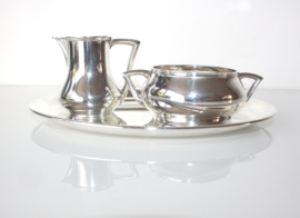 Vintage zilveren roomstel Gerritsen & Van Kempen 1956/1957