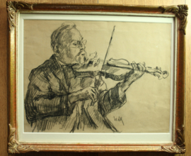 Tekening violist