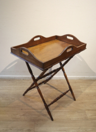 Antieke Engelse butlertray, dienblad
