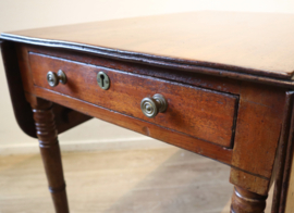 Antieke Engelse Pembroketafel, sidetable.