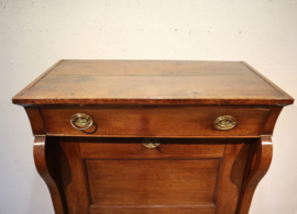 Antieke Hollandse secretaire à abbatant