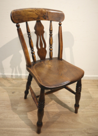 Set van vier antieke Windsorstoelen
