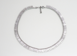 Vintage zilveren zonnecollier jaren ‘50