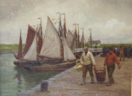 Edgar Farasyn (1858-1938) vissershaven haven Brugge-Zeebruge