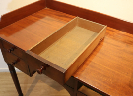 Antiek Engels schrijftafeltje, sidetable