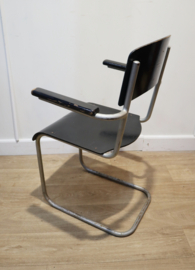 Bauhaus buisframe armstoel