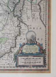 Antieke kaart Brabant 1629, Henricus Hondius