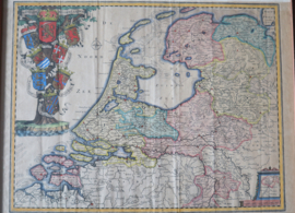 Landkaart Holland 1725