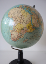 Kleine vintage Nederlandse globe