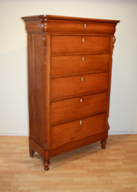 Antieke  chiffonière met bureau