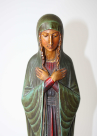 Mariabeeld in Toorop-stijl