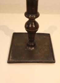 Antieke Spaanse bronzen kandelaar