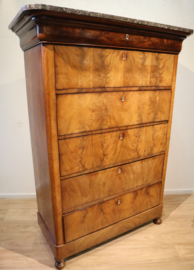 Antieke Hollandse chiffonière 19e eeuw