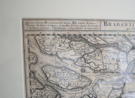 Kaart Hertogdom Brabant 1694 Nicolaes Visscher (1649-1702)