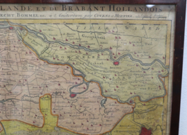 Antieke kaart Brabant Covens & Mortier 18e eeuw.