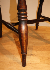 Antieke Engelse Taxus Windsorstoel, ca 1800