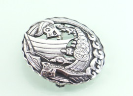 Zilveren broche ca. 1910 Rasmus Bjørn Halvordsen Denemarken