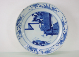 Chinees porseleinen bord, Kangxi 1661-1722