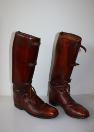 Vintage Engelse lederen laarzen Templeman&Son