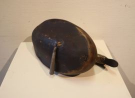 Oude houten lokeend
