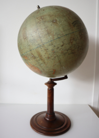 Antieke Duitse globe, Dietrich Reimers ca. 1925