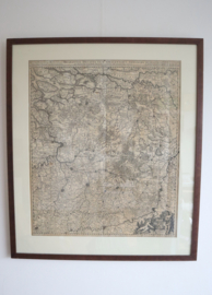 Kaart Hertogdom Brabant 1694 Nicolaes Visscher (1649-1702)