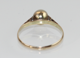 Gouden ring met parel, jaren '30