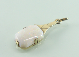 Antieke gouden hanger opaal 1906-1909