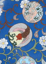 Antiek Japans cloisonné bord