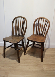 Set antieke Windsorstoelen