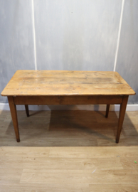 Antieke Franse bakkerstafel, keukentafel