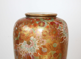 Antieke Satsuma vaas uit de Meiji periode, Japan, ca. 1900