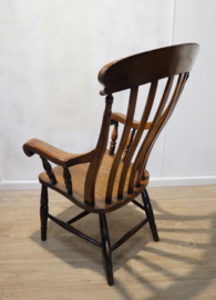 Antieke Engelse Windsor armstoel