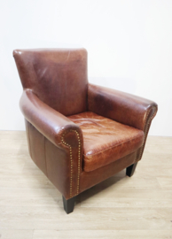 Lederen fauteuil